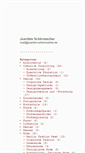 Mobile Screenshot of joachim-schirrmacher.de